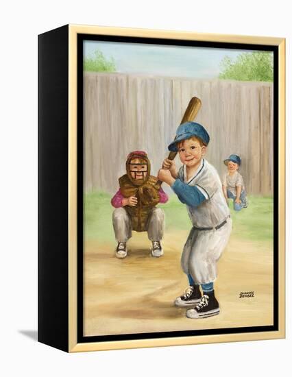 Baseball-Dianne Dengel-Framed Premier Image Canvas