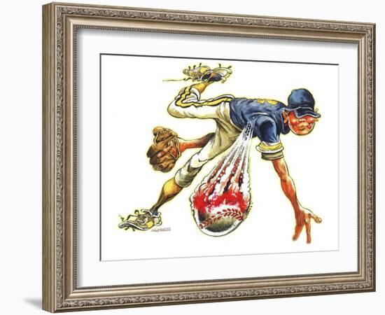 Baseball-Nate Owens-Framed Giclee Print