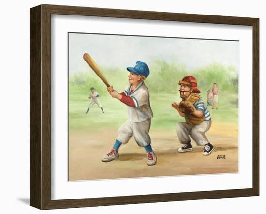 Baseball-Dianne Dengel-Framed Giclee Print