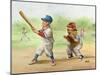 Baseball-Dianne Dengel-Mounted Giclee Print