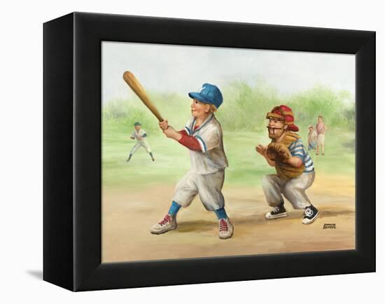 Baseball-Dianne Dengel-Framed Premier Image Canvas