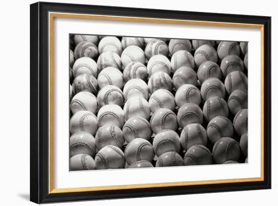 Baseballs I-Tammy Putman-Framed Photographic Print