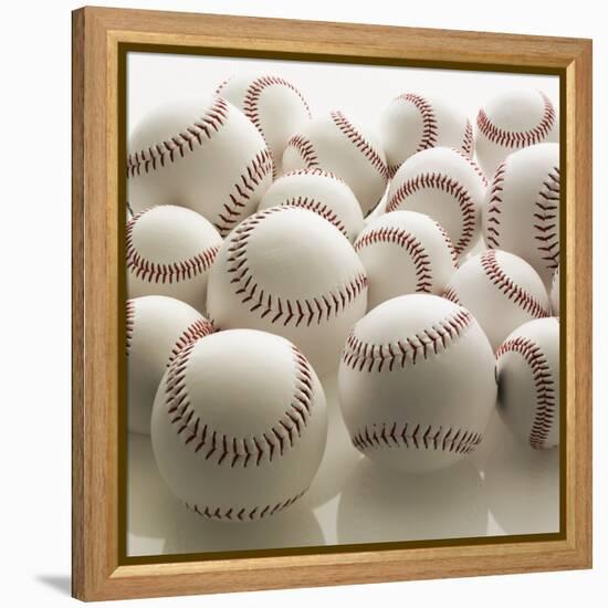 Baseballs-null-Framed Premier Image Canvas