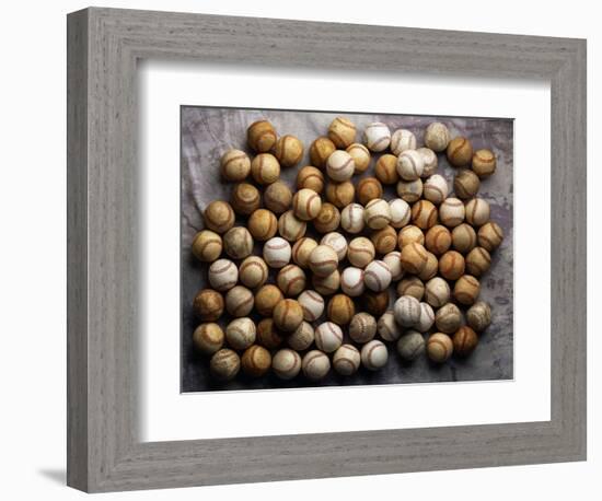 Baseballs-Jim Cornfield-Framed Photographic Print