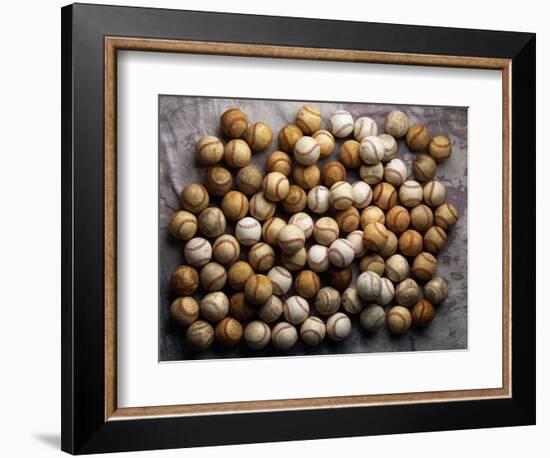 Baseballs-Jim Cornfield-Framed Photographic Print