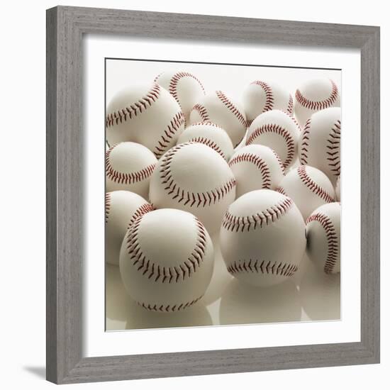 Baseballs-null-Framed Photographic Print