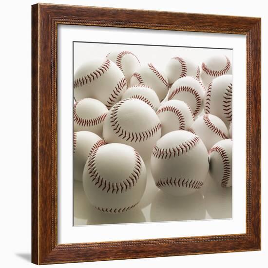 Baseballs-null-Framed Photographic Print