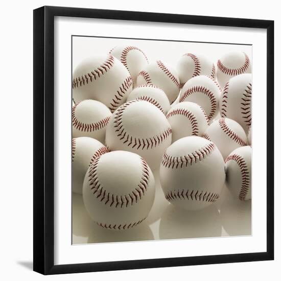 Baseballs-null-Framed Photographic Print