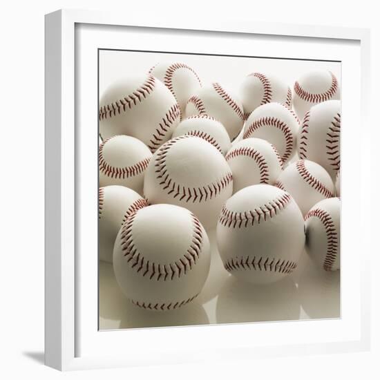 Baseballs-null-Framed Photographic Print