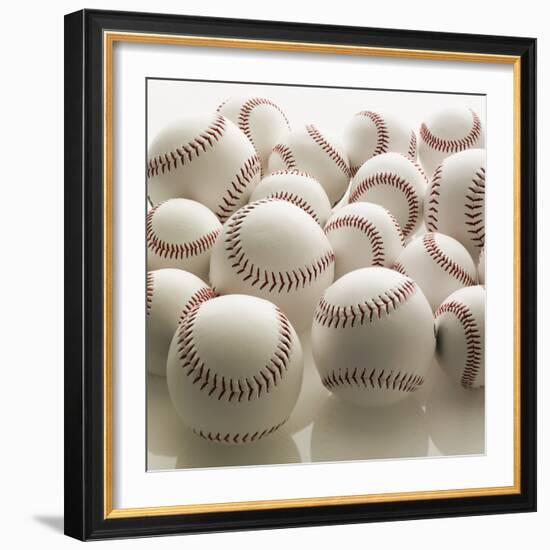 Baseballs-null-Framed Photographic Print