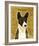 Basenji (Black)-John Golden-Framed Giclee Print