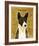 Basenji (Black)-John Golden-Framed Giclee Print