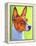 Basenji Burnt Orange-Dawgart-Framed Premier Image Canvas