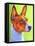 Basenji Burnt Orange-Dawgart-Framed Premier Image Canvas