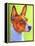 Basenji Burnt Orange-Dawgart-Framed Premier Image Canvas