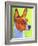 Basenji Burnt Orange-Dawgart-Framed Giclee Print