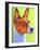 Basenji Burnt Orange-Dawgart-Framed Giclee Print