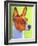 Basenji Burnt Orange-Dawgart-Framed Giclee Print