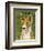 Basenji (Red)-John W^ Golden-Framed Art Print