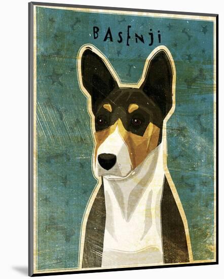 Basenji (Tri-Color)-John Golden-Mounted Giclee Print