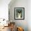 Basenji (Tri-Color)-John Golden-Framed Giclee Print displayed on a wall