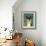 Basenji (Tri-Color)-John Golden-Framed Giclee Print displayed on a wall