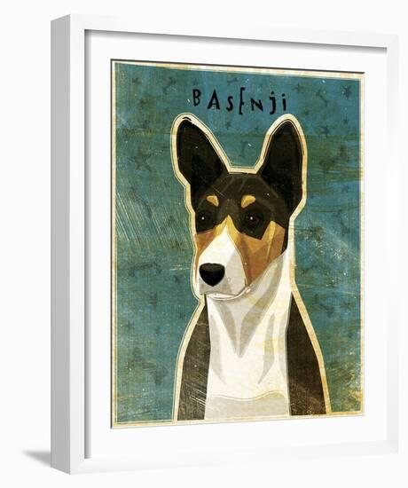 Basenji (Tri-Color)-John Golden-Framed Giclee Print