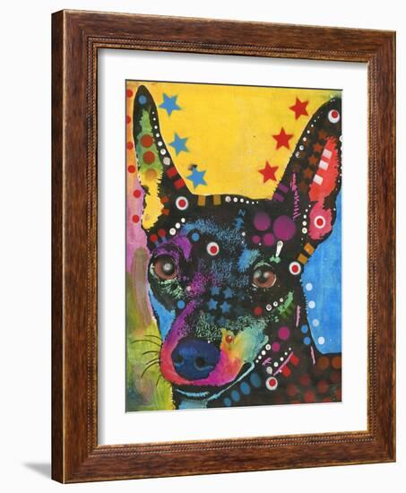 Basenji-Dean Russo-Framed Giclee Print