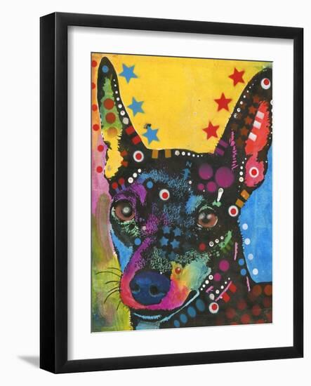 Basenji-Dean Russo-Framed Giclee Print