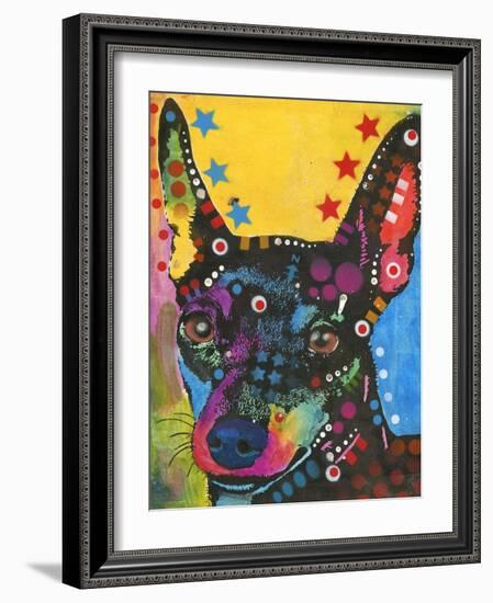 Basenji-Dean Russo-Framed Giclee Print