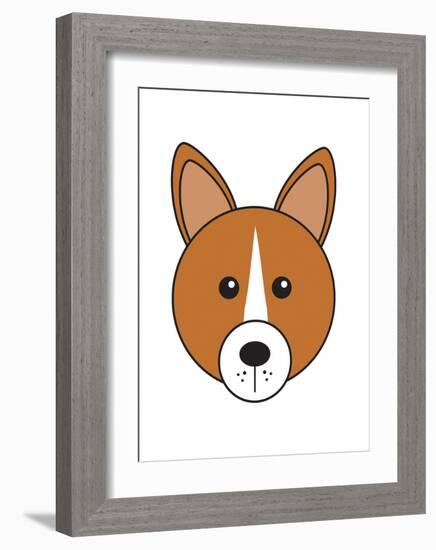 Basenjii-null-Framed Art Print