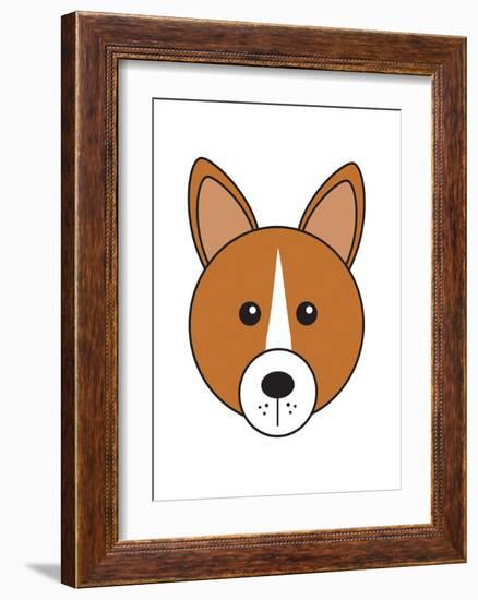 Basenjii-null-Framed Art Print