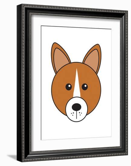 Basenjii-null-Framed Art Print