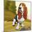 Bashful Basset-Kim Curinga-Mounted Art Print