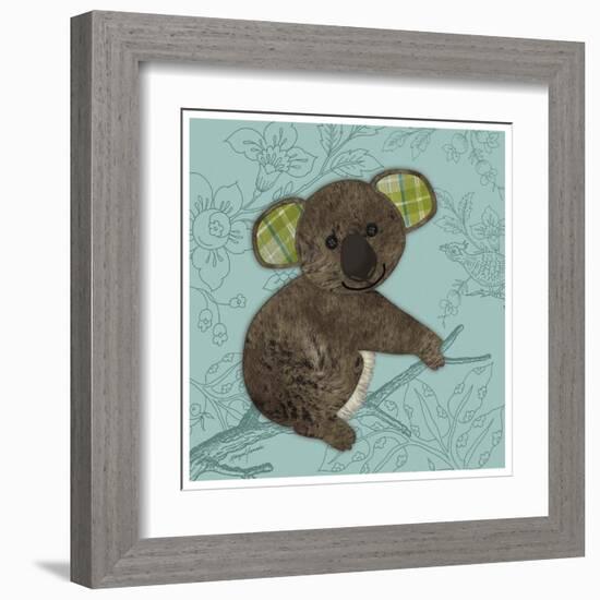 Bashful Bear-Morgan Yamada-Framed Art Print