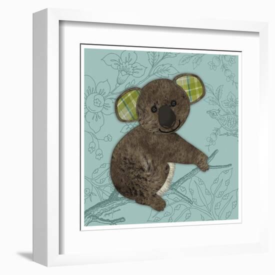 Bashful Bear-Morgan Yamada-Framed Art Print