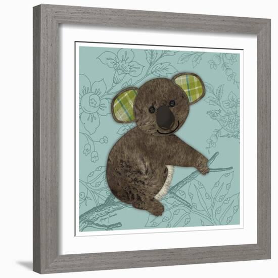 Bashful Bear-Morgan Yamada-Framed Art Print