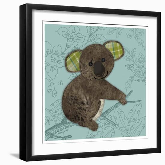 Bashful Bear-Morgan Yamada-Framed Art Print