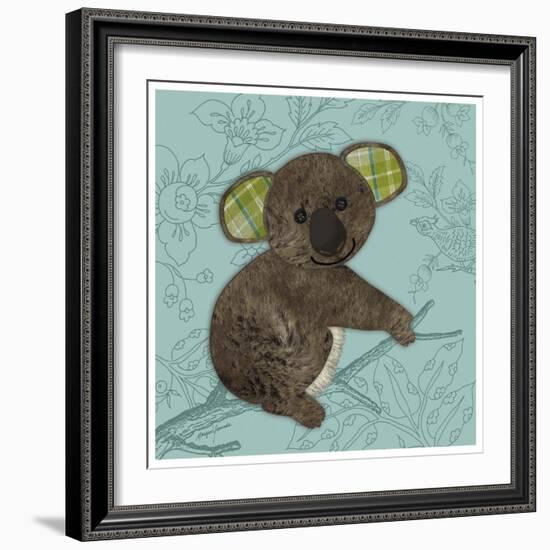 Bashful Bear-Morgan Yamada-Framed Art Print