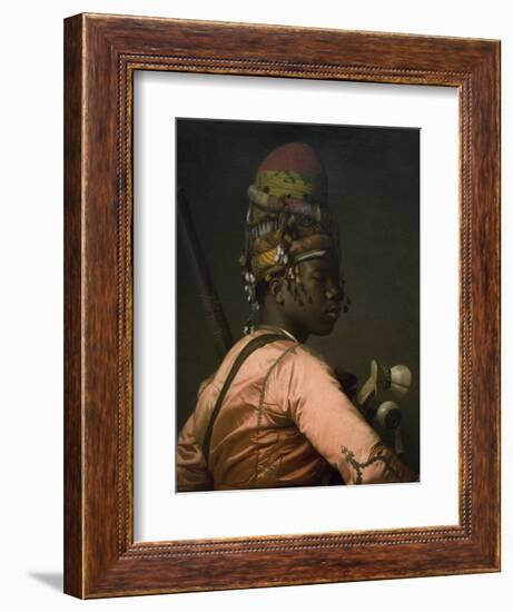 Bashi-Bazouk Ottoman Soldier-Jean Leon Gerome-Framed Premium Giclee Print