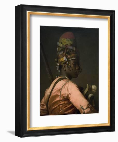 Bashi-Bazouk Ottoman Soldier-Jean Leon Gerome-Framed Premium Giclee Print
