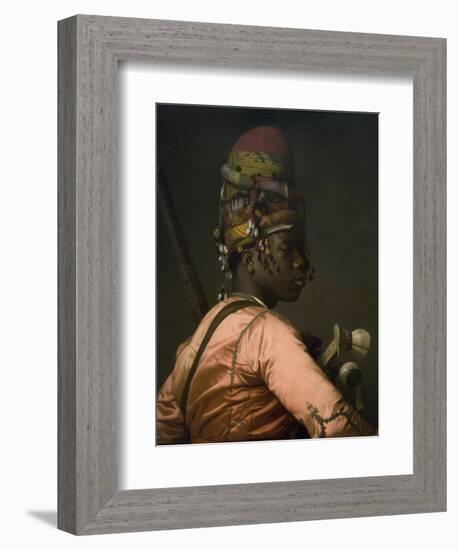 Bashi-Bazouk Ottoman Soldier-Jean Leon Gerome-Framed Art Print