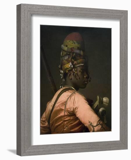 Bashi-Bazouk Ottoman Soldier-Jean Leon Gerome-Framed Art Print