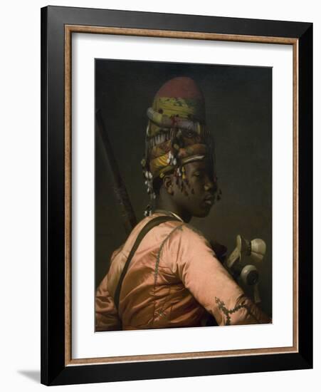 Bashi-Bazouk Ottoman Soldier-Jean Leon Gerome-Framed Art Print