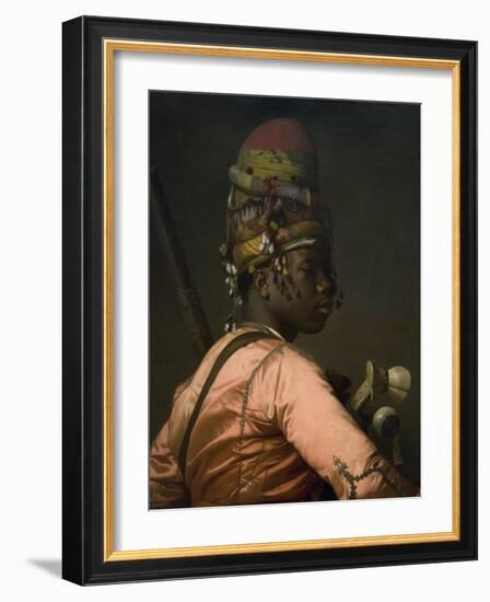 Bashi-Bazouk Ottoman Soldier-Jean Leon Gerome-Framed Art Print