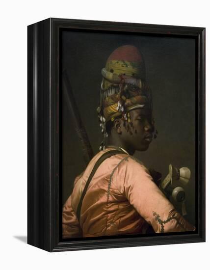 Bashi-Bazouk Ottoman Soldier-Jean Leon Gerome-Framed Stretched Canvas