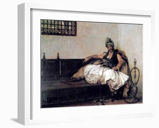 Bashi-Bouzouk Chief, C.1881-Jean Leon Gerome-Framed Giclee Print