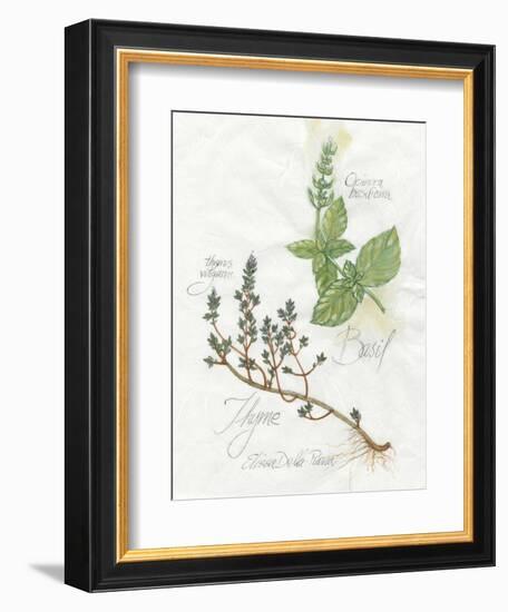 Basil and Thyme-Elissa Della-piana-Framed Premium Giclee Print