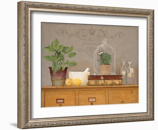 Basil Library-Arnie Fisk-Framed Art Print