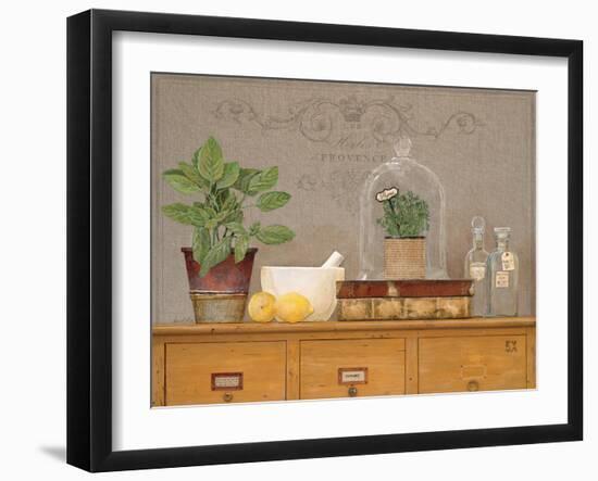 Basil Library-Arnie Fisk-Framed Art Print